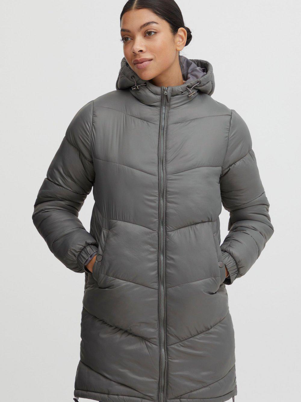 OXMO Steppmantel Damen, grau von oxmo