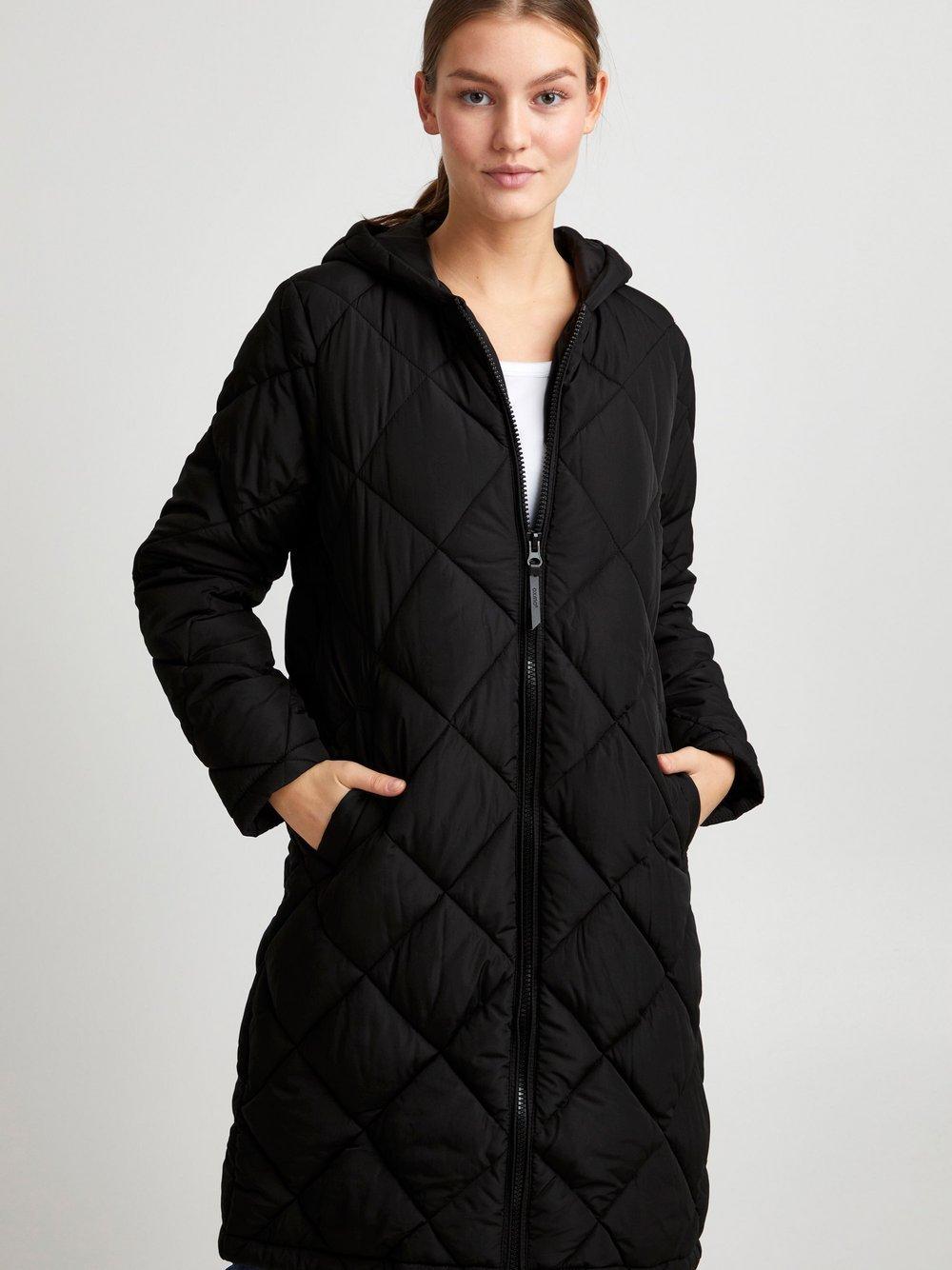 OXMO Steppmantel Damen, schwarz von oxmo