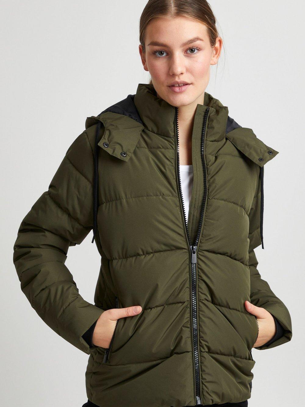 OXMO Winterjacke Damen, oliv von oxmo