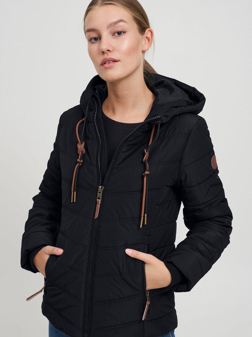 OXMO Winterjacke Damen, schwarz von oxmo