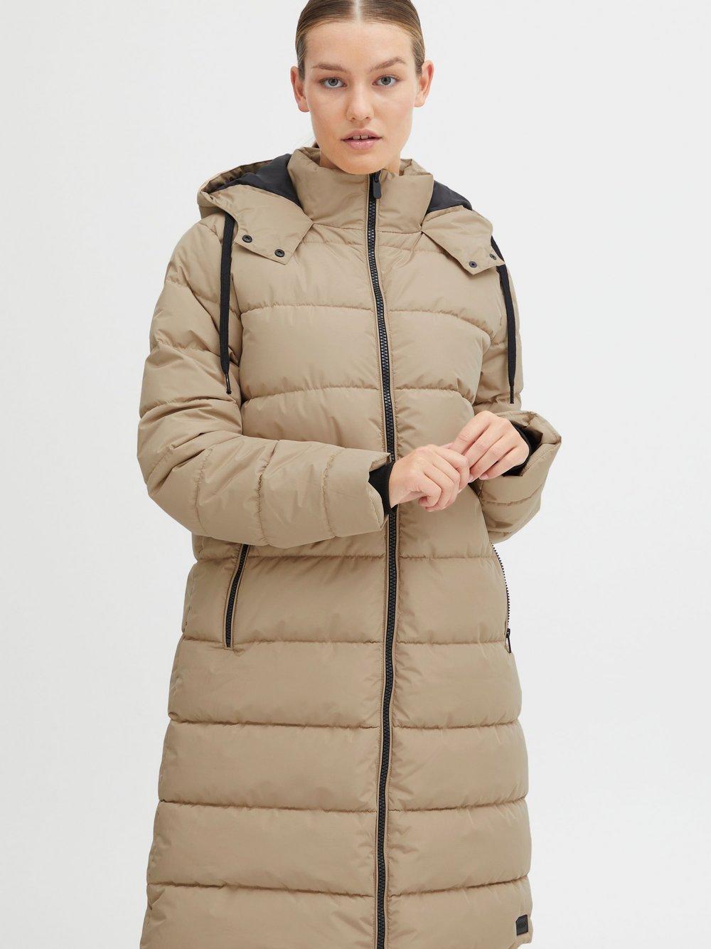 OXMO Wintermantel Damen, beige von oxmo