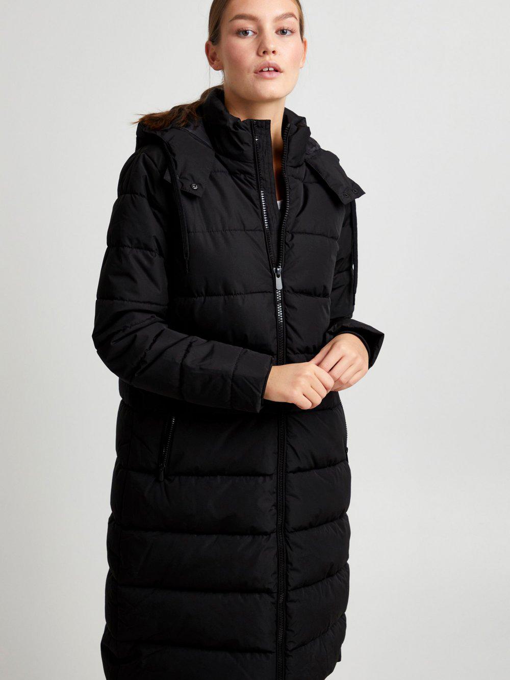 OXMO Wintermantel Damen, schwarz von oxmo