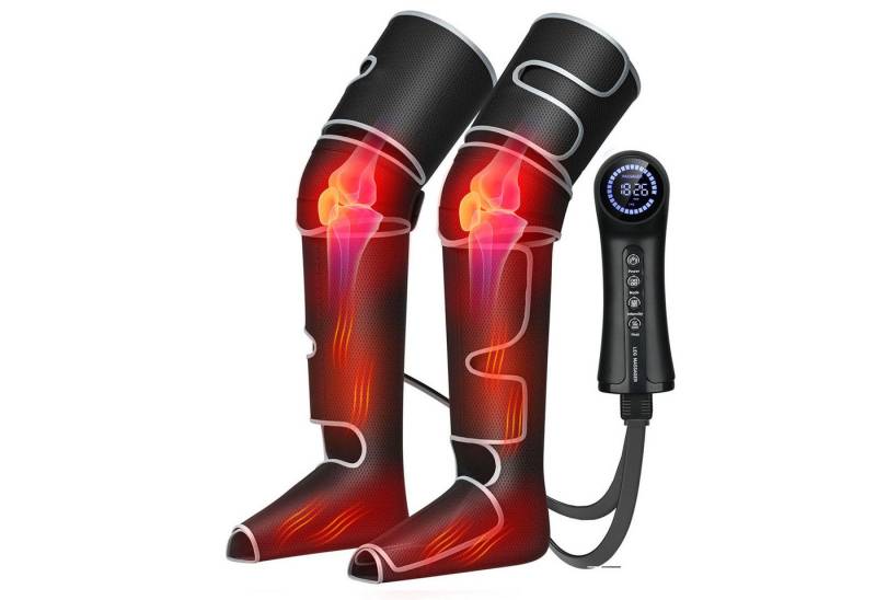 oyajia Massagegerät Beinmassagegerät für bessere Durchblutung mit 3 Modi, 5 Intensitäten, Beinmassagegerät Set zur Förderung der Blutzirkulation und Entspannung, Ideal für müde Beine, fördert die Durchblutung und lindert Schmerzen, 3 Modi, 5 Intensitäten, 2 Heizstufen für personalisierte Massage oyajia Massagegerät Beinmassagegerät für bessere Durchblutung mit 3 Modi, 5 Intensitäten, Beinmassagegerät Set zur Förderung der Blutzirkulation und Entspannung, Ideal für müde Beine, fördert die Durchblutung und lindert Schmerzen, 3 Modi, 5 Intensitäten, 2 Heizstufen für personalisierte Massage von oyajia