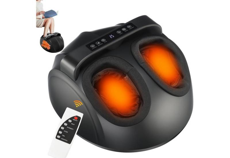 oyajia Shiatsu-Fußmassagegerät Fußmassage, Airbagmassage, heiße Kompresse, professionelle Fußpflege, Intelligentes Massagegerät, tiefe Knetmassage, Fernbedienung, LCD oyajia Shiatsu-Fußmassagegerät Fußmassage, Airbagmassage, heiße Kompresse, professionelle Fußpflege, Intelligentes Massagegerät, tiefe Knetmassage, Fernbedienung, LCD von oyajia