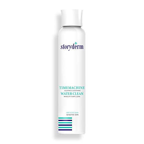 Storyderm - Allzweck-Gesichtsreiniger, Make-up-Entferner & Reinigungsschaum, Tiefenreinigung für abgestorbene Hautzellen & hartnäckiges Make-up - TIMEMACHINE WATER CLEAN - 150ml von p-beauty