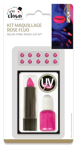 P' CLOWN - 23876 - Make-up-Set - Neon Pink von p'tit clown
