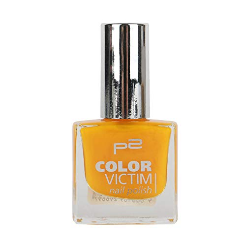 P2 Color Victim Nail Polish Nr. 625 Start me up Farbe: Orange/Gelb Inhalt: 8ml - Nagellack für tolle Nägel. von p2 cosmetics