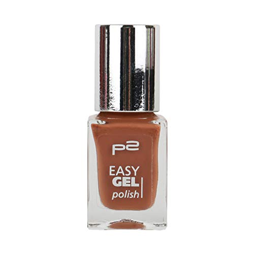 P2 Easy Gel Nail Polish Nr. 120 roasted chestnut Inhalt: 10ml - Nagellack für tolle Nägel. von p2 cosmetics