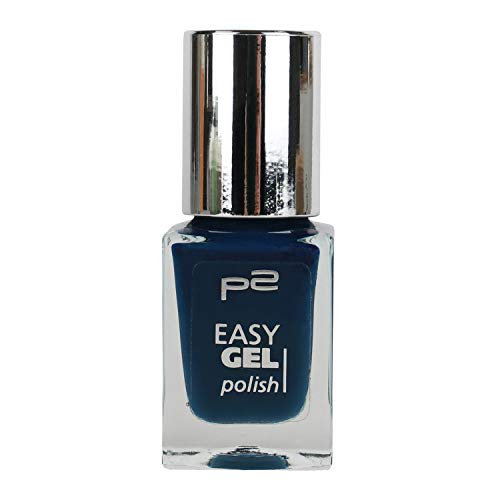 P2 Easy Gel Nail Polish Nr. 130 deep ocean Inhalt: 10ml - Nagellack für tolle Nägel. von p2 cosmetics