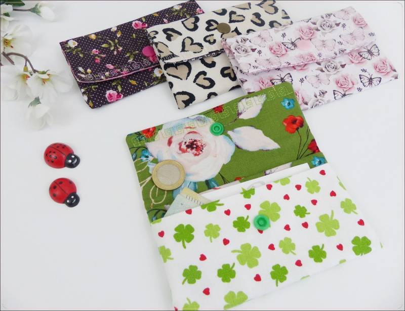 Minigeldbeutel Tatüta Taschentüchertasche Oder Kartenetui von pPekee