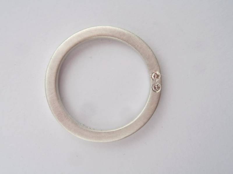 Je Rêve De Toi | Ich Träume Von Dir Armband Mit Zimtdiamanten von pablovalencia