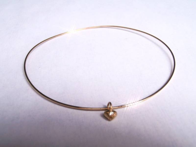 Süße Liebe Ist in Der Luft Armband 14K Gold Mit Einem Diamant Süße Liebe Ist in Der Luft Armband 14K Gold Mit Einem Diamant von pablovalencia