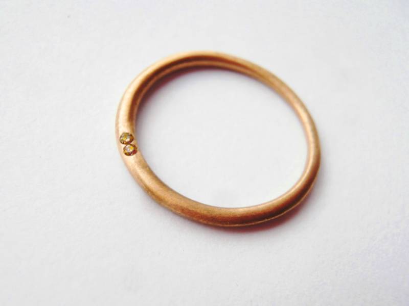 Toi Et Moi Diamant Band 10K Gelbgold von pablovalencia