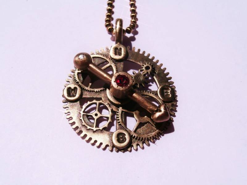 Zeit Und Orte Bronze Kompass von pablovalencia