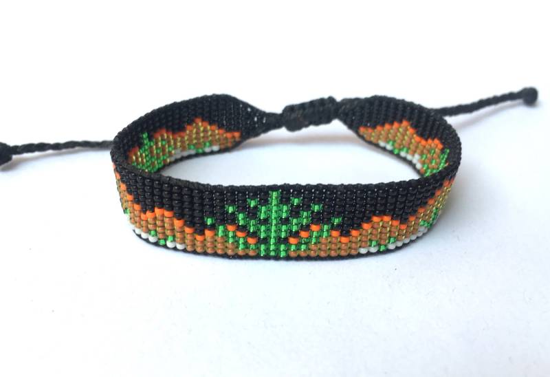 Perlen Agave Und Berge Freundschafts Armband Perlen Agave Und Berge Freundschafts Armband von pachamamanativeart