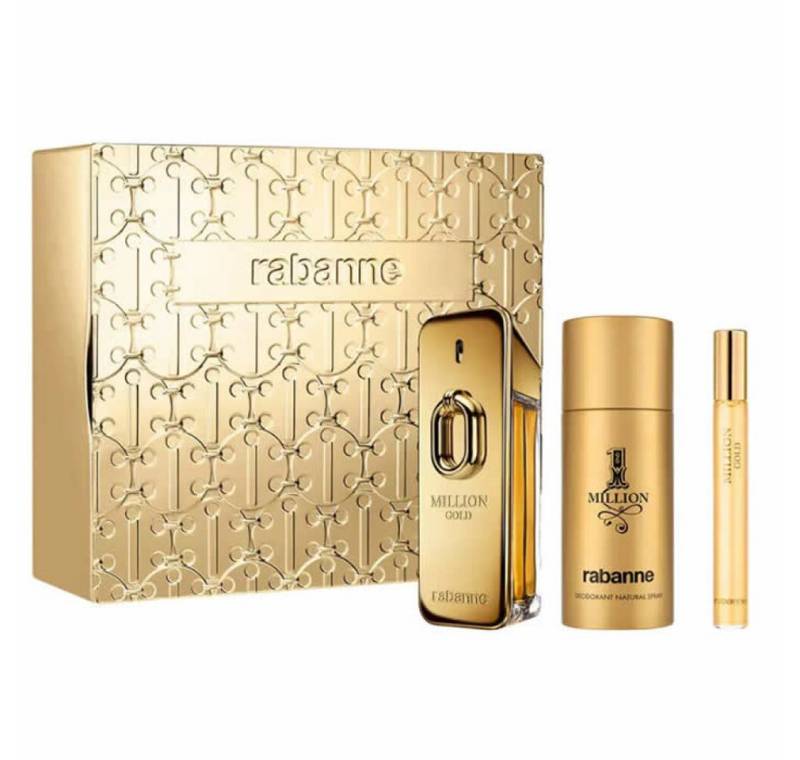 rabanne Duft-Set MILLION GOLD INTENSE CASE 3 Stück von rabanne