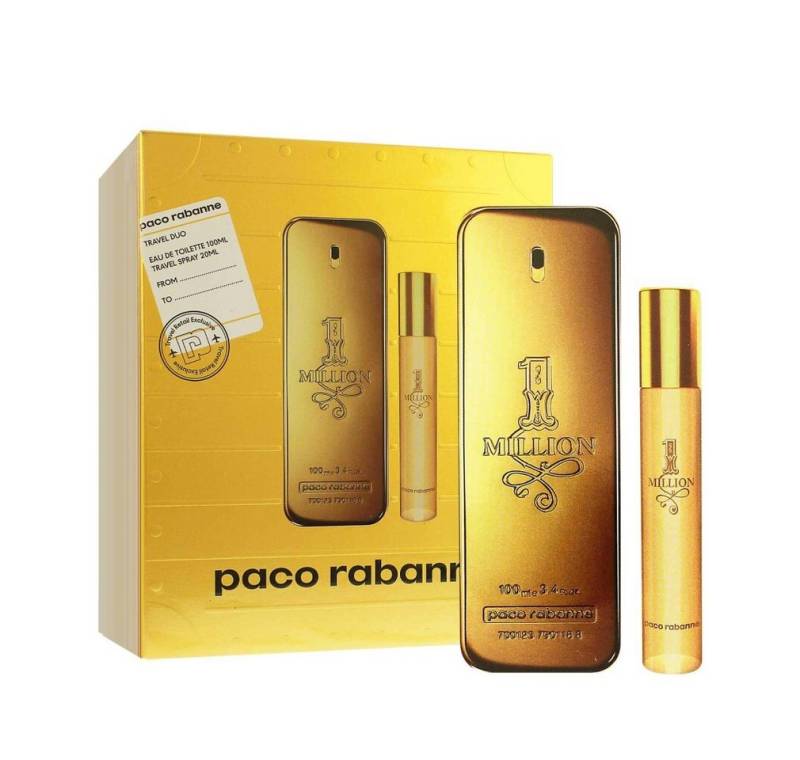 rabanne Duft-Set Paco One Million Edt Sp 100ml Ts 20ml Travel Set 23 von rabanne
