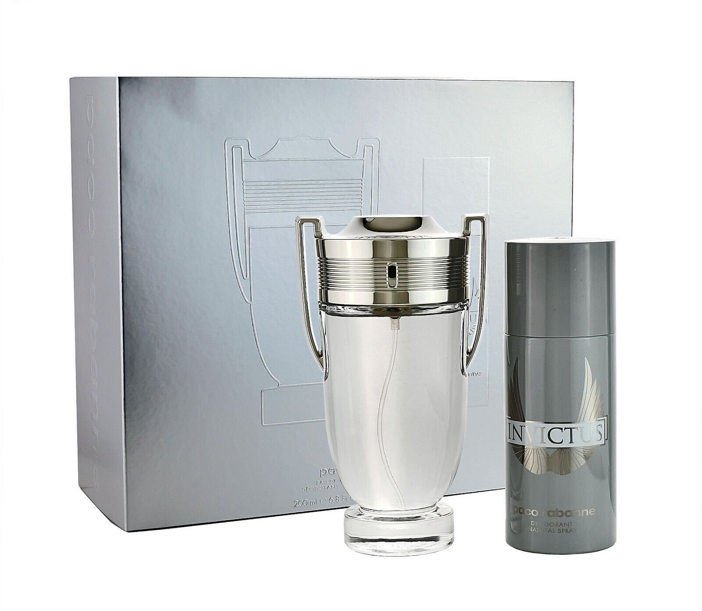 paco rabanne Duft-Set PACO RABANNE INVICTUS EDT 200ml + DEODORANT 150ml von paco rabanne