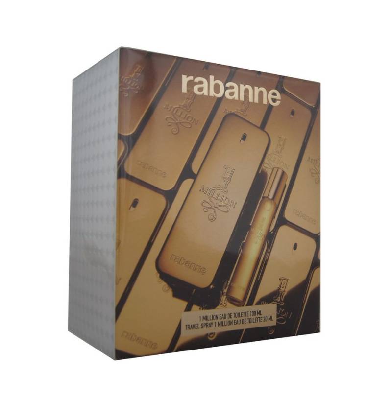 paco rabanne Duft-Set Paco Rabanne 1 Million Eau De Toilette 100ml + Eau de Toilette 20ml, 1-tlg. von paco rabanne