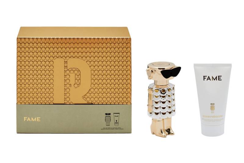 paco rabanne Eau de Parfum Fame Paco Rabanne Set Eau de Parfum Spray 50 ml + Body Lotion 75 ml, 2-tlg., Geschenkset von paco rabanne