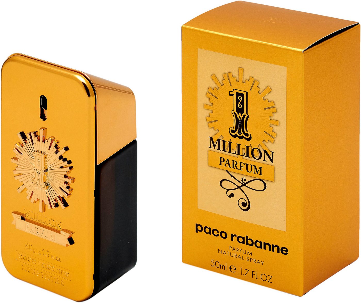 paco rabanne Extrait Parfum 1 Million, Glasflakon, Parfüm EXTRAIT, Herrenduft von paco rabanne