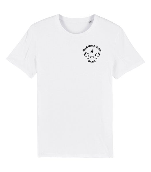 Marshmallow Gang - Brust Motiv - päfjes Fair Wear Männer T-Shirt - White von päfjes