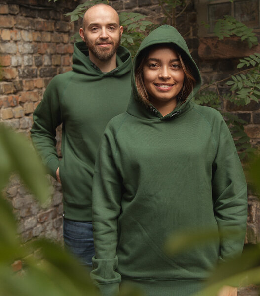 päfjes Basic / Blanko - Fair gehandelter Unisex Bio Hoodie / Kapuzenpulli von päfjes