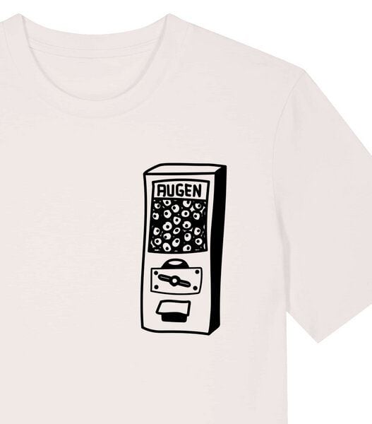 päfjes Der Augen Automat - Kaugummiautomat - Fair Wear Unisex Bio T-Shirt von päfjes