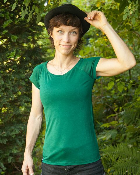 päfjes - Fair gehandeltes Basic Frauen T-Shirt mit TENCEL Lyocell von päfjes