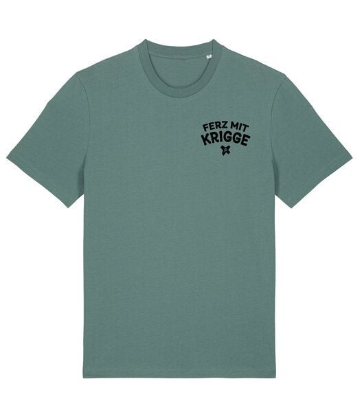 päfjes Ferz mit Krigge Hessisch Spruch - Fair Organic Cotton Unisex / Männer T-Shirt von päfjes