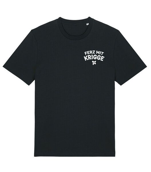päfjes Ferz mit Krigge Hessisch Spruch - Fair Organic Cotton Unisex / Männer T-Shirt von päfjes
