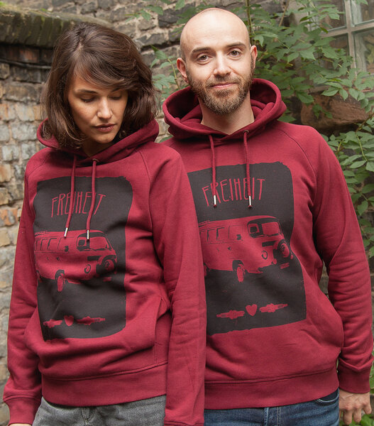 päfjes Freiheit / Vanlife - Unisex Fair Wear Hoodie von päfjes