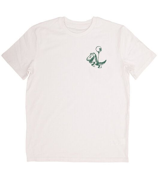 päfjes Hui fliegendes Kroko am Ballon - Herren Shirt - fair gehandelt - Bio - Natur von päfjes