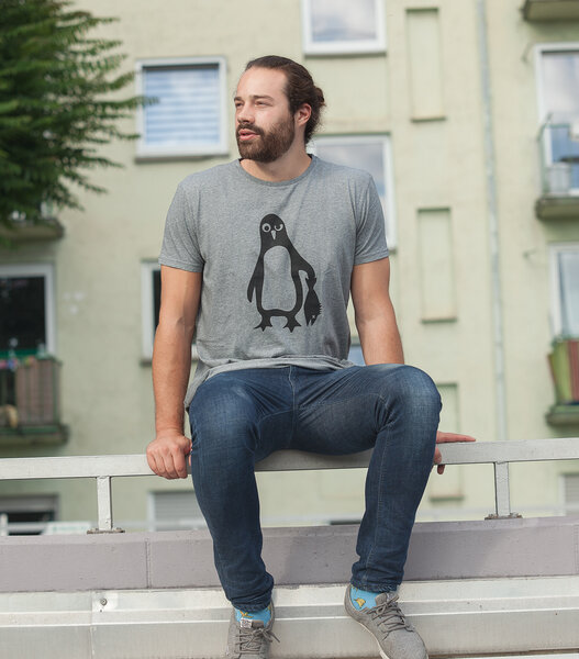 päfjes Pinguin Paul - Fair Wear Männer Bio T-Shirt von päfjes