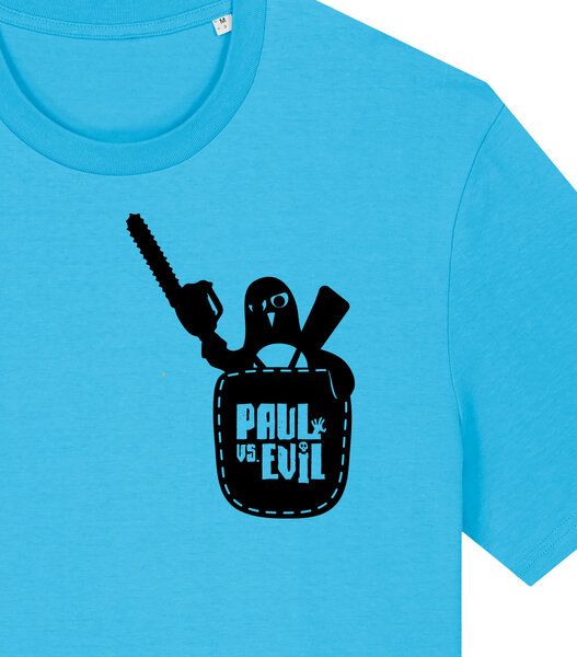 päfjes Pinguin Paul vs. Evil - Fair Wear Männer Bio T-Shirt von päfjes
