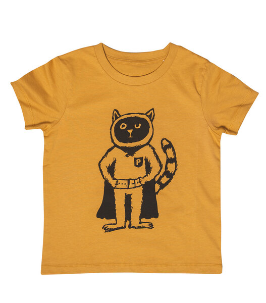 päfjes Power Superhelden Kater - Fair Wear Bio Kinder T-Shirt von päfjes