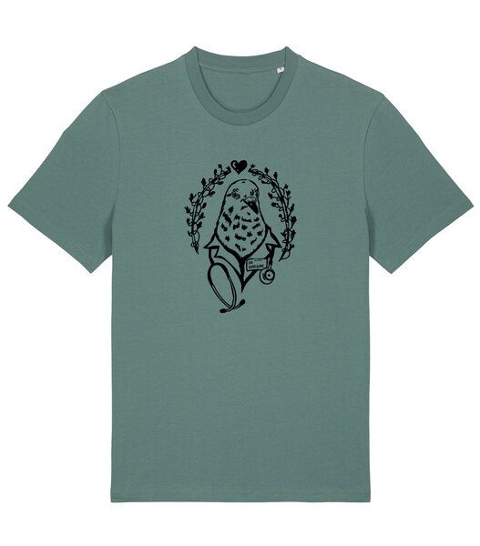päfjes Taube Dr. Gurr Gurr - Fair Wear Unisex Bio Vegan T-Shirt von päfjes