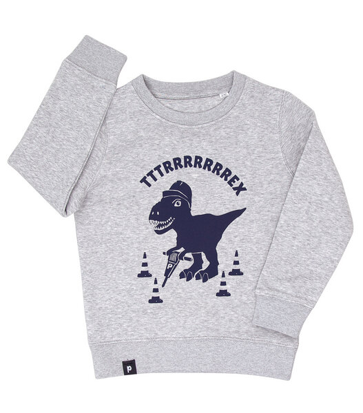 päfjes Theo Tttrrrrex der Bauarbeiter Dino - Fair Wear Kinder Sweater von päfjes