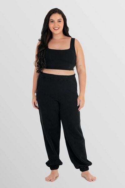 paigh Sweatpants Classic Schwarz Plus Size von paigh