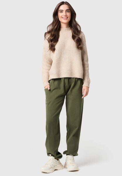 paigh Warme Loungewear Haremshose Olive von paigh