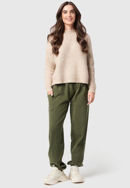 paigh Warme Loungewear Haremshose Olive von paigh