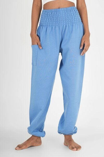 paigh Warme Loungewear Haremshose Vintageblau von paigh