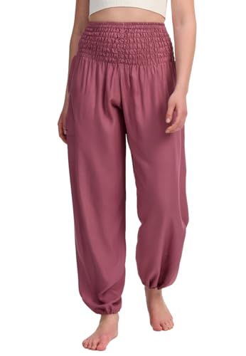 paigh stylische & konfortable Haremshose Damen mit Taschen – perfekt für Yoga, Festivals, Joggen und als Sommer-Mode - Handgefertigt in Thailand von paigh