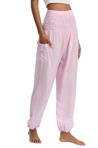 paigh stylische & konfortable Haremshose Damen mit Taschen – perfekt für Yoga, Festivals, Joggen und als Sommer-Mode - Handgefertigt in Thailand von paigh