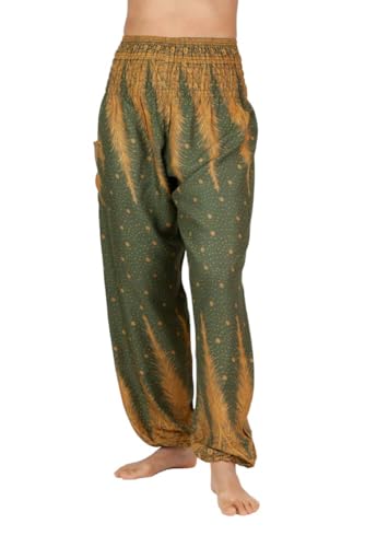 paigh stylische & konfortable Haremshose Damen mit Taschen – perfekt für Yoga, Festivals, Joggen und als Sommer-Mode - Handgefertigt in Thailand von paigh
