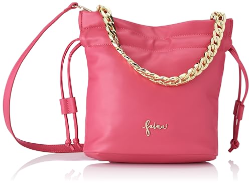 paino Women's Beuteltasche Handtasche mit Schulterriemen, Fuchsia von paino