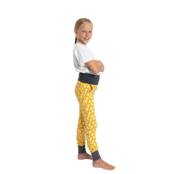 pajama-day Slim-Fit Pyjamahose (vegan) für Kinder mit Taschen von pajama-day