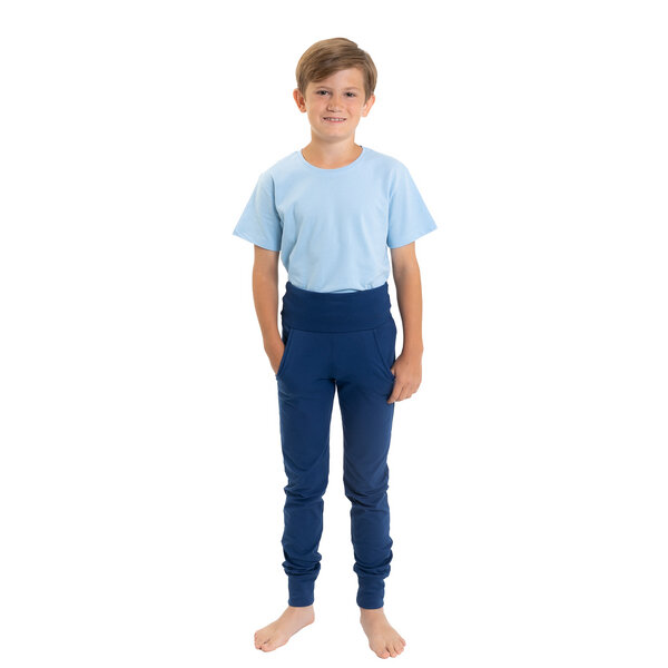 pajama-day Slim-Fit Pyjamahose (vegan) für Kinder mit Taschen von pajama-day