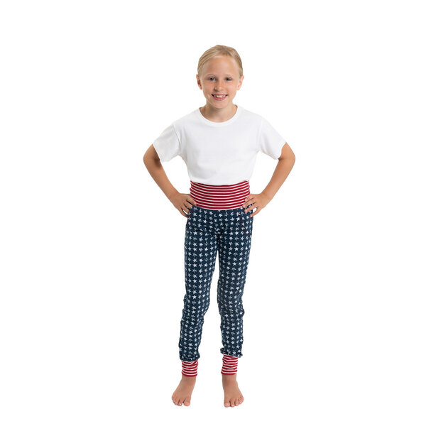 pajama-day Slim-Fit Pyjamahose (vegan) für Kinder mit Taschen von pajama-day