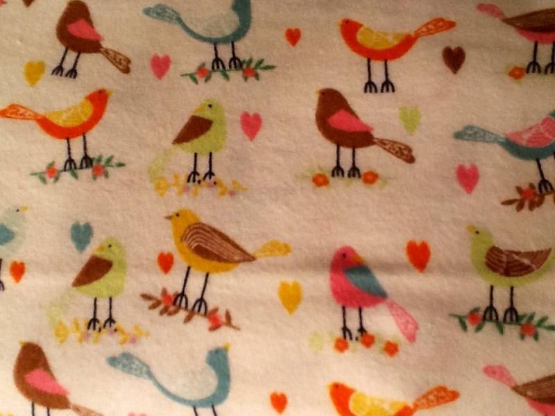 Süße Vögel Flanell Lounge Hosen/Pyjama Hose Kinder Größen 0-3 Bis 4 T von pajamaworkshop